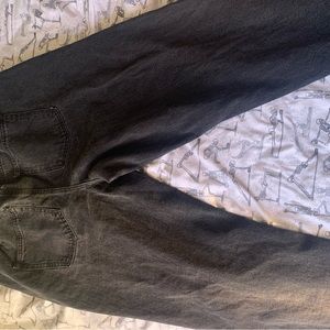 Vanilla star cinch waist straight jeans